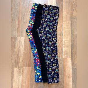 Women's LuLaRoe Leggings - Size TC 2 - All 3 for $29